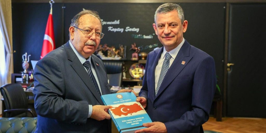 Özgür Özel ve YSK Başkanı Yener TBMM’de bir araya geldi