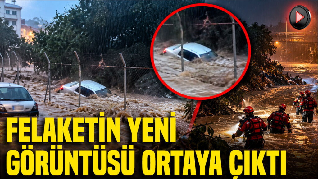 Sarıyer’de felaketin yeni görüntüsü ortaya çıktı: ‘Allah Yardım Etsin’ çığlıkları arasında sulara gömüldü